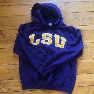 LSU small hoodie